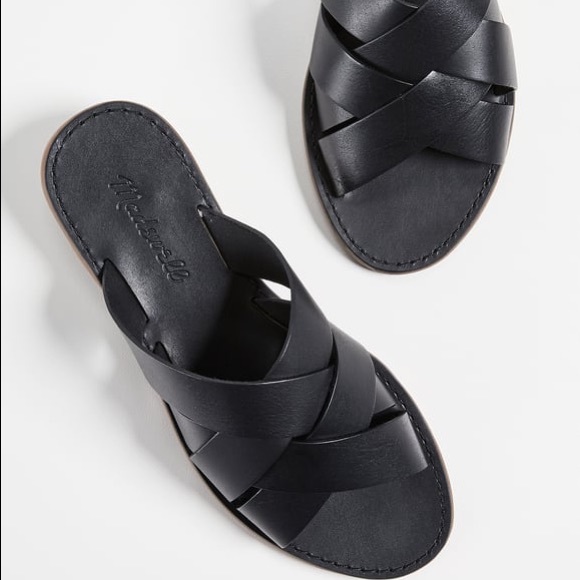 Madewell Shoes - Madewell The Boardwalk Woven Slide Sandals